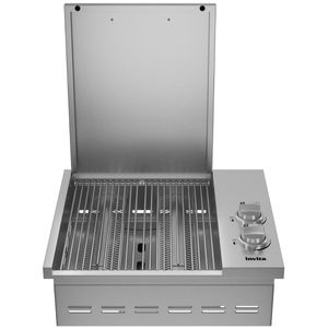 Churrasqueira a Gás Invita de Embutir 55Cm 2 Queimadores Inox I-BBQ-2Q-55-XX-NHUA