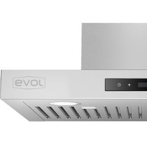 Coifa de Parede Evol Tau Smart 70Cm Inox 220V ECFEP0702A