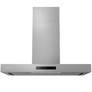 Coifa de Parede Evol Zeta Smart 90Cm Inox 220V ECFEP0902B