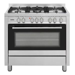 Fogão de Piso Invita 5Q 90cm Inox 220V I-FGE-5Q-90-XX-2GMA