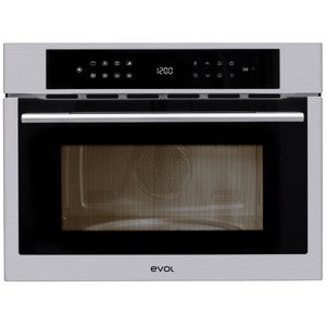 Micro-ondas Evol de Embutir IX13 35L Inox Preto 220V EMCEB0352A