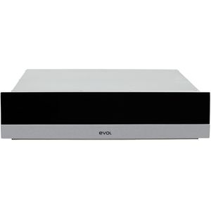 Gaveta Aquecida Evol IX17 60Cm 6S 24L Preto Inox 220V EGAEB0062A