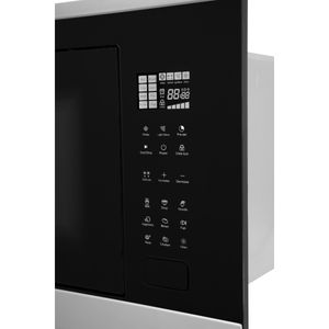 Micro-ondas Evol de Embutir 25L Inox Preto 220V EMOEB0252B