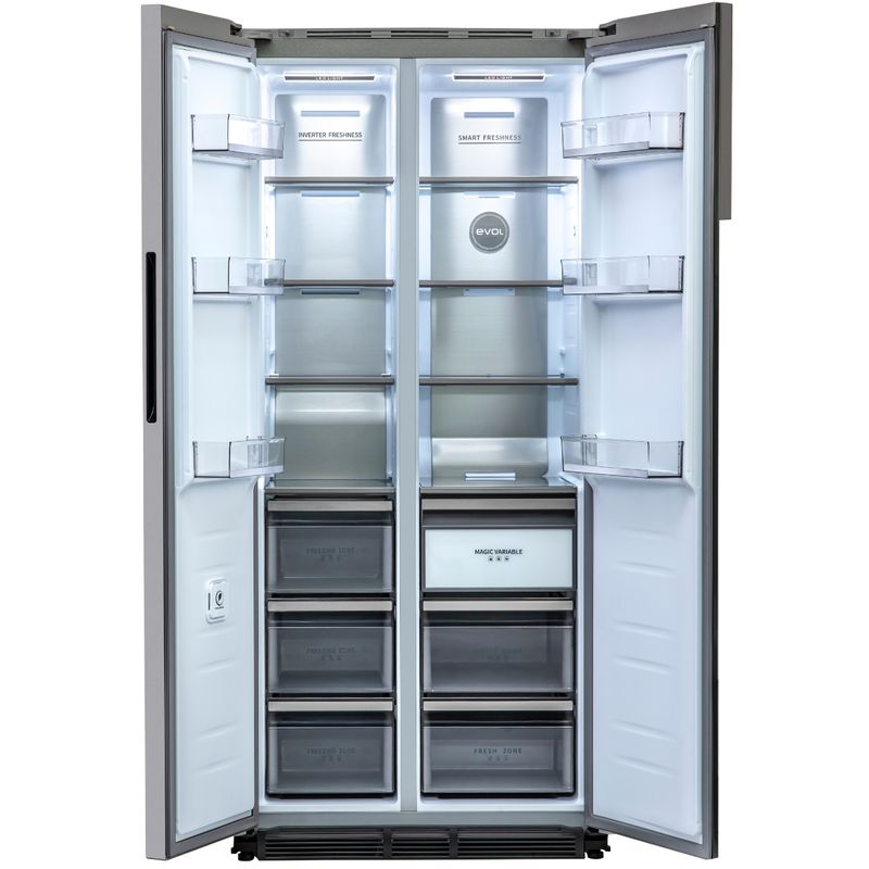 Refrigerador-Evol-Smart-Side-By-Side-436L-Inverte-Inox-220V-ERDEF4362A-Cook-Eletroraro--7-
