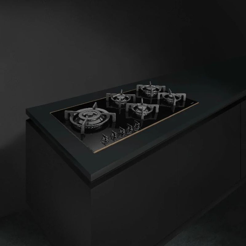 Cooktop-a-Gas-Smeg-Semiprofissional-Dolce-Stil-5-Queimadores-90Cm-Preto-220V-PV695LCNR-Cook-Eletroraro--3-