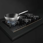 Cooktop-a-Gas-Smeg-Semiprofissional-Dolce-Stil-5-Queimadores-90Cm-Preto-220V-PV695LCNR-Cook-Eletroraro--4-