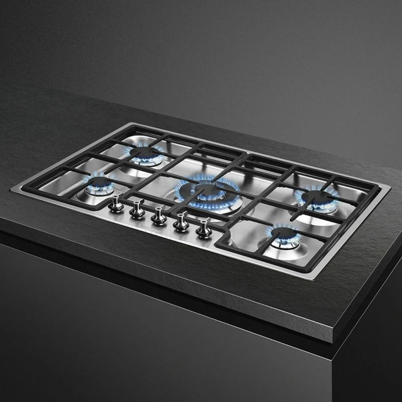 Cooktop-a-Gas-Smeg-Semiprofissional-Semifilo-5-Queimadores-75Cm-Inox-220V-PGF75-4-Cook-Eletroraro--2-