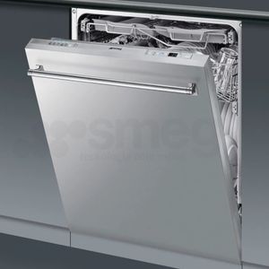 Lava-louças Smeg de Embutir Clássica 13 Serviços 60cm Inox 110V STM8649X