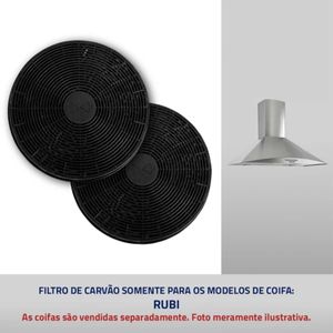 Filtro de Carvão Suggar Ativado Coifa Rubi 4806380
