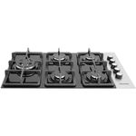 Cooktop-a-Gas-Suggar-Trich-Lateral--Ferro-Fundido-5-Queimadores-Preto-Inox-FG5335FVPIX-Cook-Eletroraro--4-