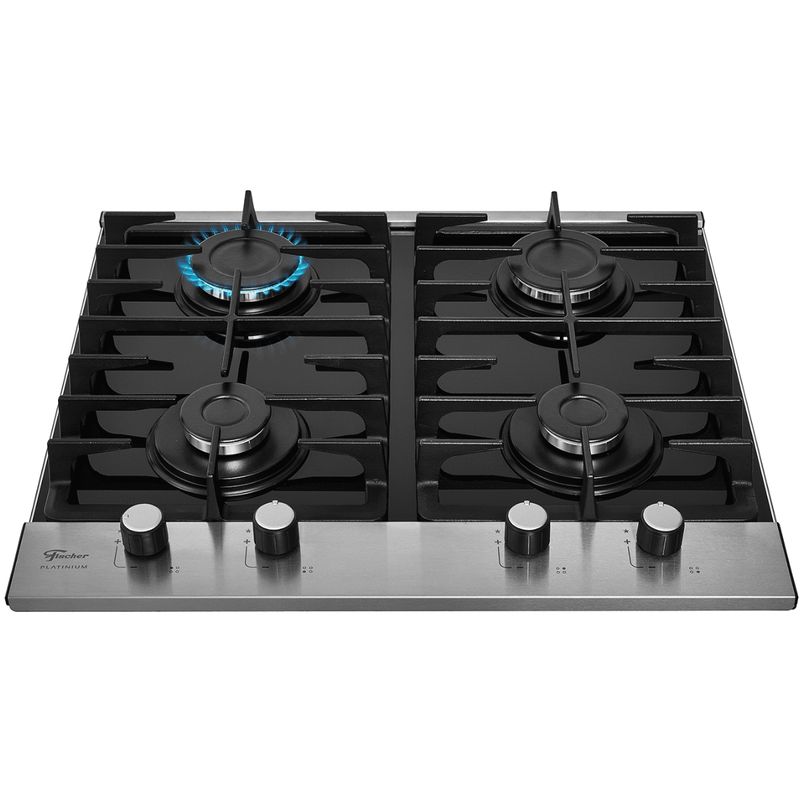 Cooktop-a-Gas-Fisher-Ferro-Fundido-4-Queimadores-Mesa-Vidro-Platinium-Bivolt-33800-92121-Cook-Eletroraro--2-