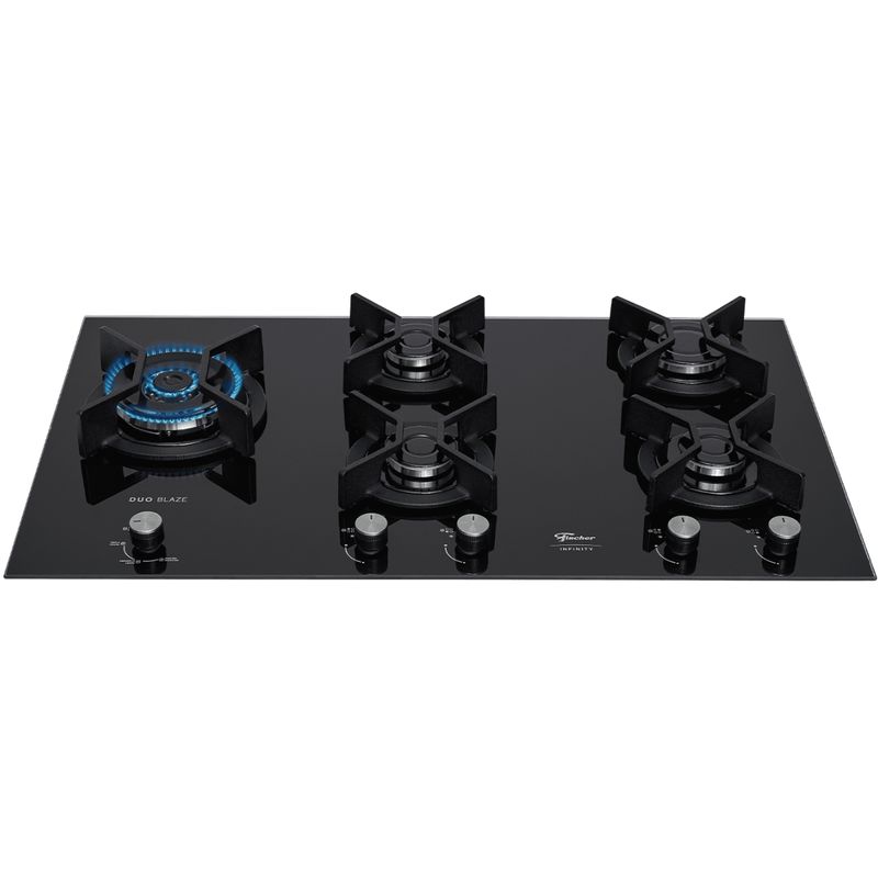 Cooktop-a-Gas-Fischer-Ferro-Fundido-Infinity-5-Queimadores-Mesa-Vidro-Preto-Bivolt-31800-82260-Cook-Eletroraro--3-