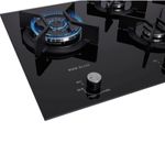 Cooktop-a-Gas-Fischer-Ferro-Fundido-Infinity-5-Queimadores-Mesa-Vidro-Preto-Bivolt-31800-82260-Cook-Eletroraro--4-