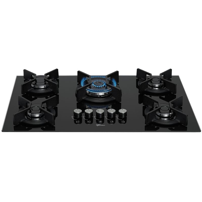 Cooktop-a-Gas-Fischer-Ferro-Fundido-Infinity-5-Queimadores-Mesa-Vidro-Preto-Bivolt-26298-57077-Cook-Eletroraro--3-