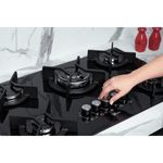 Cooktop-a-Gas-Fischer-Ferro-Fundido-Infinity-5-Queimadores-Mesa-Vidro-Preto-Bivolt-26298-57077-Cook-Eletroraro--5-