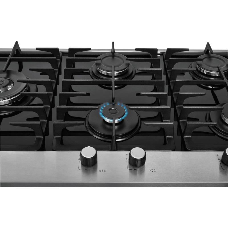 Cooktop-a-Gas-Fischer-Ferro-Fundido-5-Queimadores-Mesa-Vidro-Platinium-Preto-Bivolt-33810-92122-Cook-Eletroraro--2-