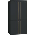 Refrigerador-Smeg-Antracite-Colonial-581L-Preto-220V-FQ60CAO5-Cook-Eletroraro