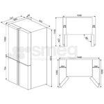 Refrigerador-Smeg-Antracite-Colonial-581L-Preto-220V-FQ60CAO5-Cook-Eletroraro--3-