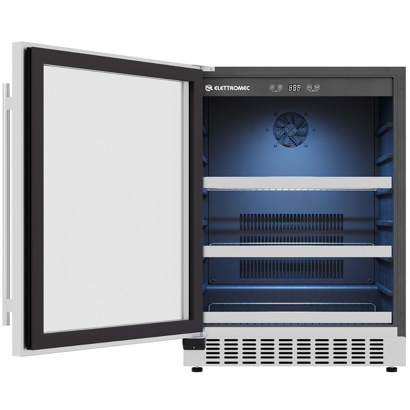 Frigobar-Elettromec-Connect-135L-Inox-220V-FB-BI-135-XV-2ATC-Cook-Eletroraro--2-