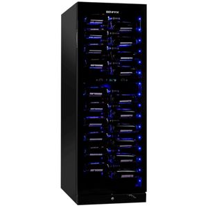 Adega Benmax 119 Garrafas Dualzone Preta 110V BAC119