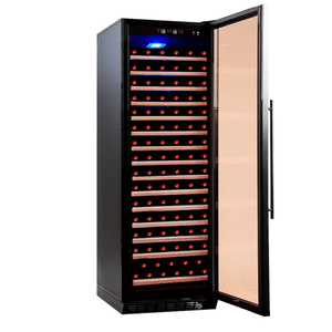 Adega Benmax 209 Garrafas Abertura para Direita Preta 110V BAC209
