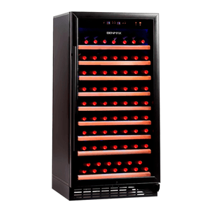 Adega Benmax 80 Garrafas Abertura para Direita Preta 110V BAC80