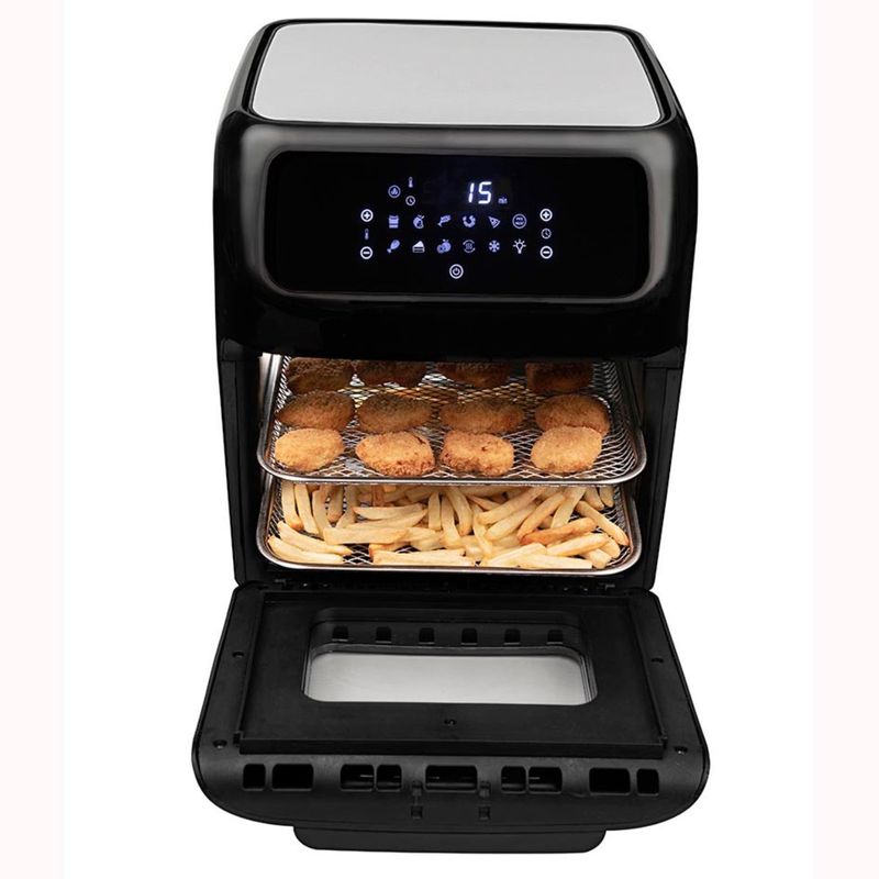 Fritadeira-Suggar-Air-Fryer-Oven-12L-Preto-110V-FT1201PT-Cook-Eletroraro--6-