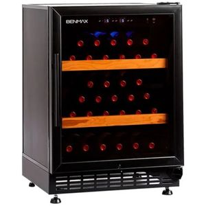 Adega Benmax 40 Garrafas Compressor Preta 220V BAC40A