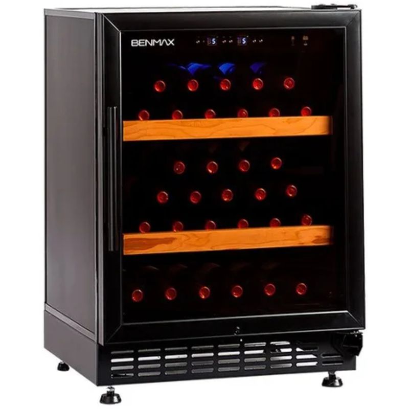 Adega-Benmax-40G-Compressor-Preta-220V-BAC40A-Cook-Eletroraro