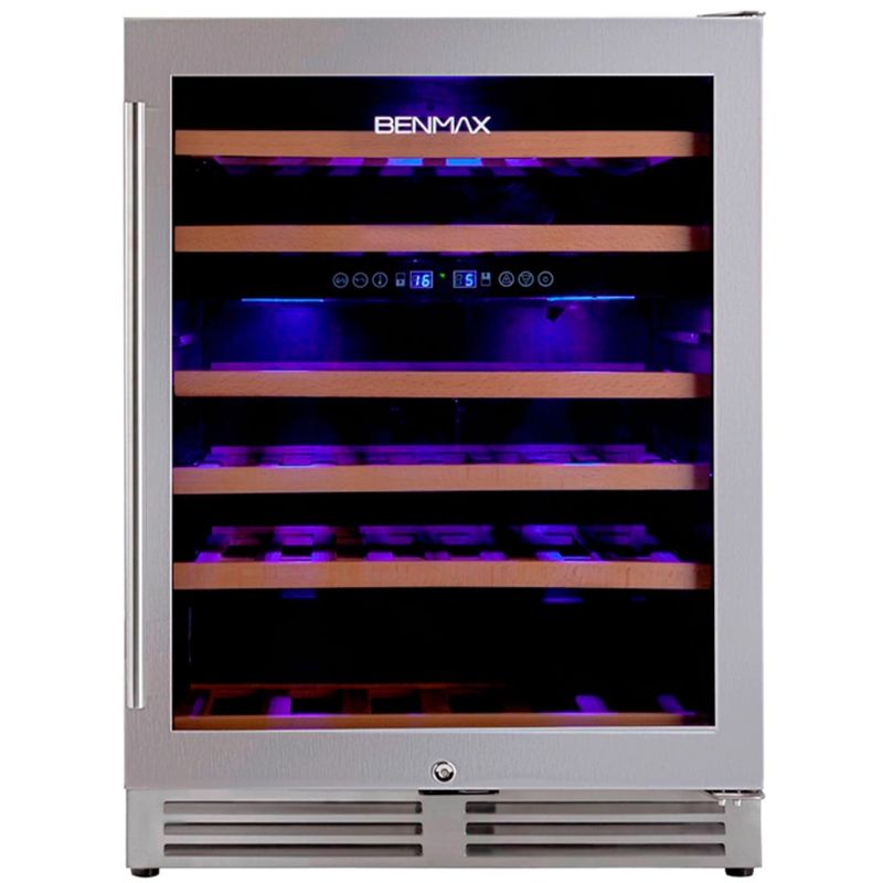 Adega-Benmax-Dual-Zone-51G-Preta-Inox-220V-BAC51A-Cook-Eletroraro--3-