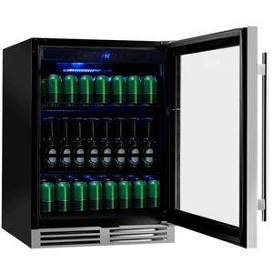 Cervejeira Benmax BEC135 Esquerda 135L Preta Inox 110V BEC135LR