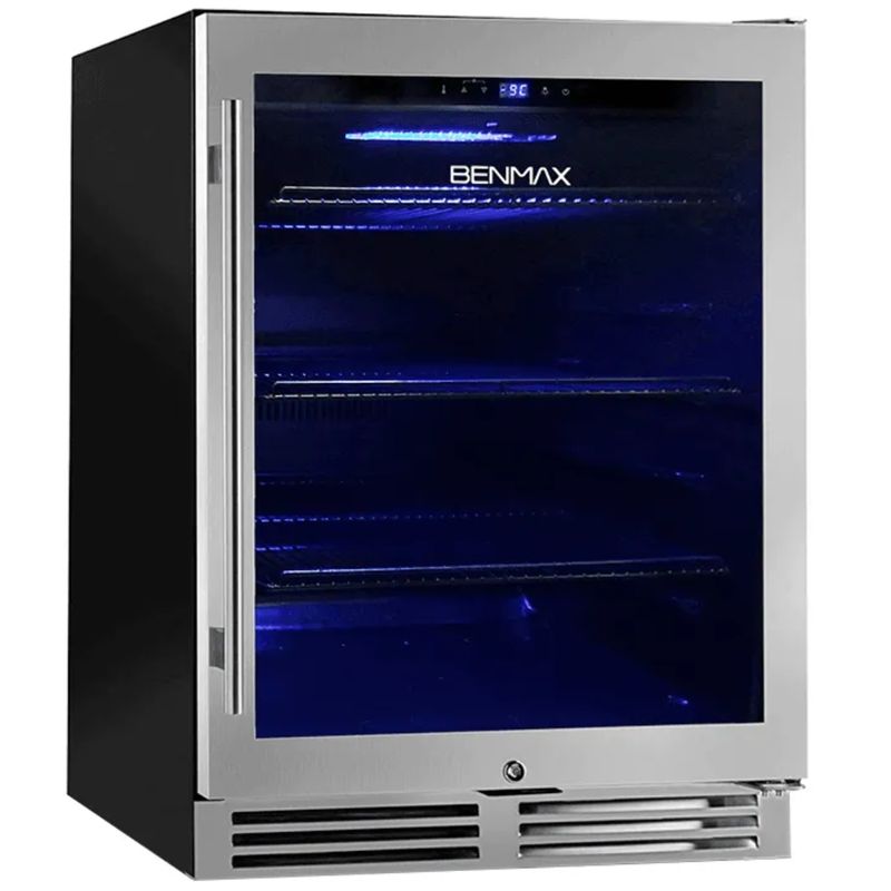 Cervejeira-Benmax-BEC135-Esquerda-135L-Preta-Inox-220V-BEC135LRA-Cook-Eletroraro--3-