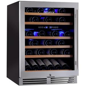 Adega Benmax 51 Garrafas Dual Zone Direita Preta 220V BAC51A RL