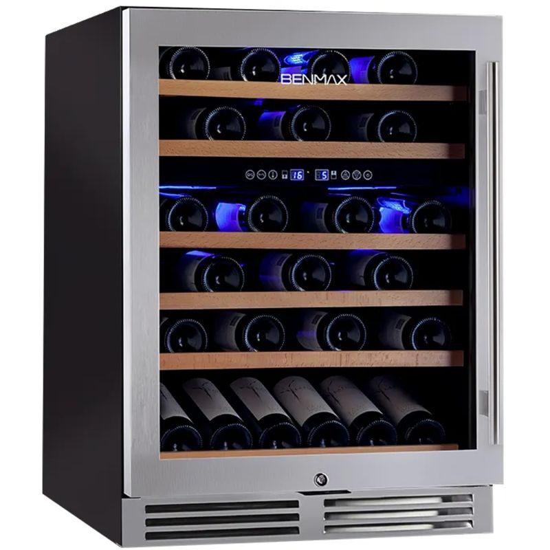 Adega-Benmax-Dual-Zone-Direita-51G-Preta-220V-BAC51A-RL-Cook-Eletroraro