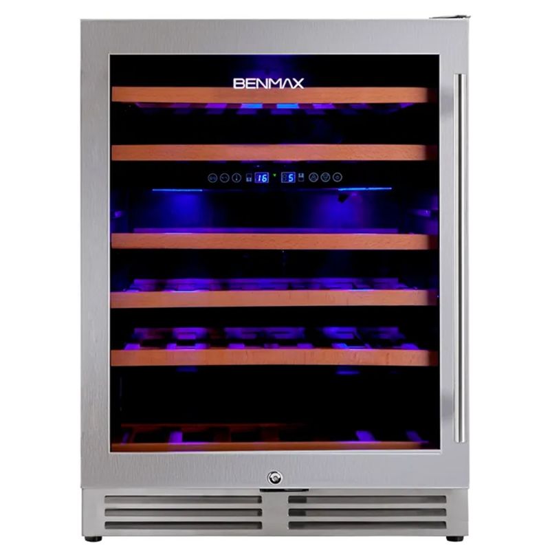 Adega-Benmax-Dual-Zone-Direita-51G-Preta-220V-BAC51A-RL-Cook-Eletroraro--3-