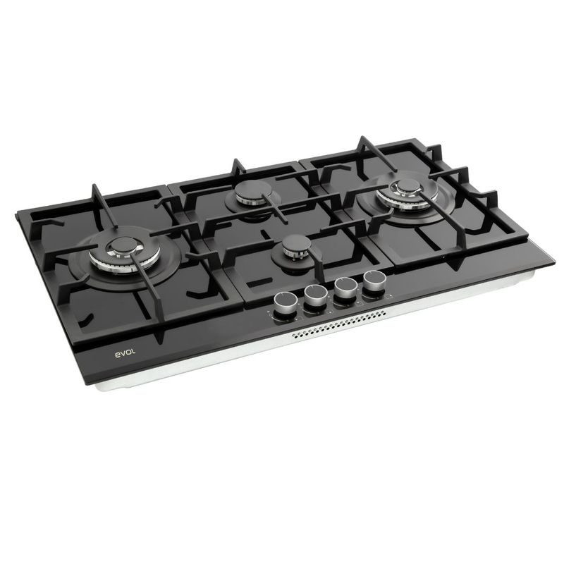 Cooktop-a-Gas-Evol-4Q-Vitroceramico-60Cm-Preto-Bivolt-ECTGD4QM3C-Cook-Eletroraro--2-