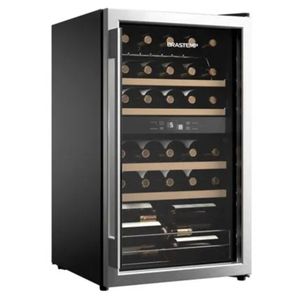 Adega Brastemp 33 Garrafas Dual Zone Inox 110V BZB33BEANA