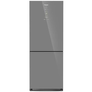 Geladeira Panasonic BB65 Frost Free 450L Inverter Vidro Inox 110V NR-BB65GVFMA