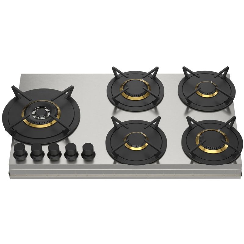 Cooktop-a-Gas-Elettromec-de-Revestimento-5Q-90cm-Inox-220V-CKG-5Q-90-SR-2TLA-Cook-Eletroraro