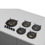 Cooktop-a-Gas-Elettromec-de-Revestimento-5Q-90cm-Inox-220V-CKG-5Q-90-SR-2TLA-Cook-Eletroraro--2-