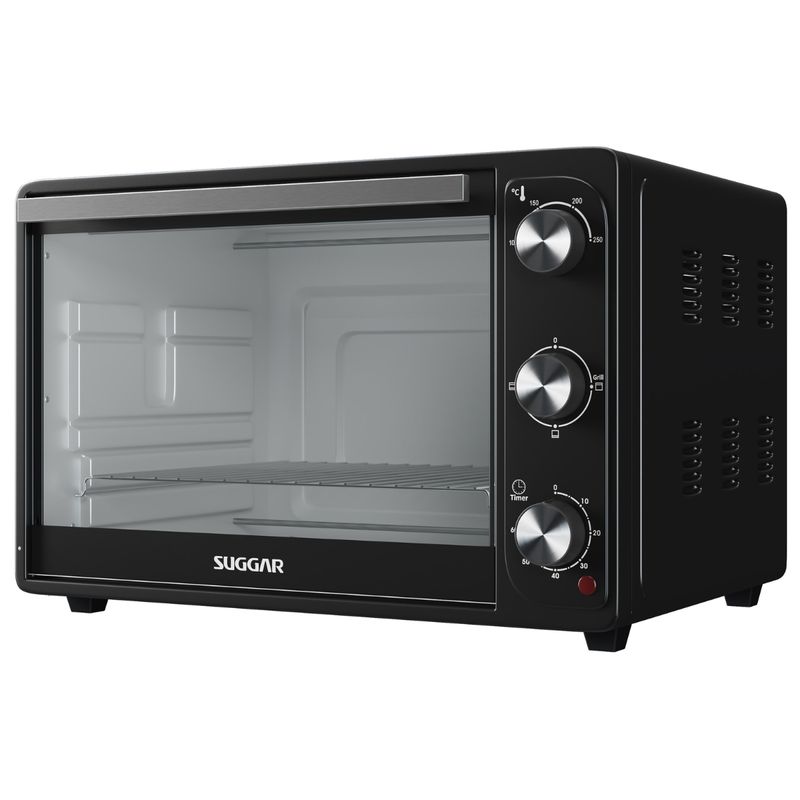 Forno-Eletrico-Suggar-de-Bancada-42L-Preto-110V-FE4201PT-Cook-Eletroraro--2-