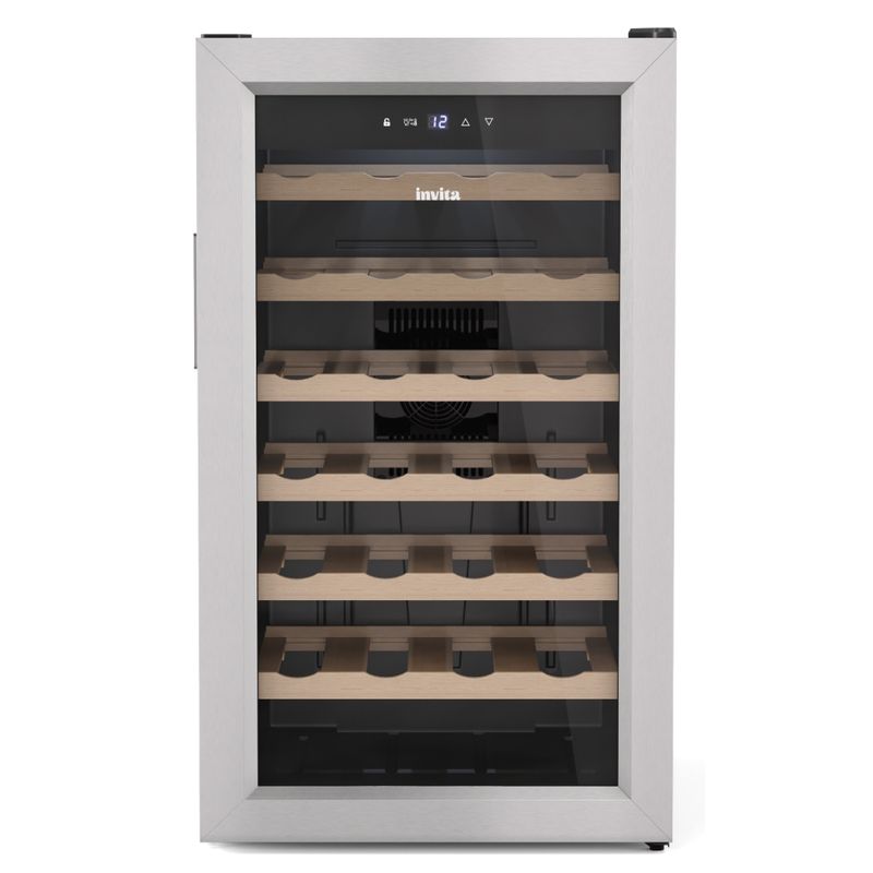 Adega-Invita-28-Garrafas-Inox-Bivolt-I-CV-FS-28-XV-3HOB-Cook-Eletroraro