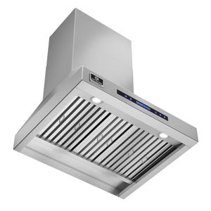 Coifa de Parede Elettromec 30 Polegadas Inox 220V CFP-BBQ-30-XP-2ELA