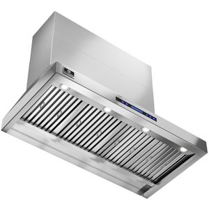 Coifa de Parede Elettromec 48 Polegadas Inox 220V CFP-BBQ-48-XP-2ELA