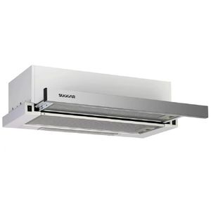 Depurador de Ar Suggar Slim Embutir 60cm Inox,110V com Filtro Carvão e Fácil Instalação, Modelo DE61IX