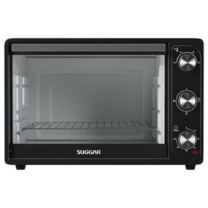 Forno Elétrico Suggar de Bancada 42L Preto 220V, Forno Grill, Econômico e Prático, Modelo FE4202PT