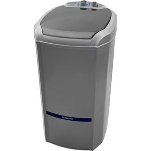 Lavadora de Roupas Suggar Eco 20kg Prata 220V, Economia de Água e Energia, Modelo LE2002PR