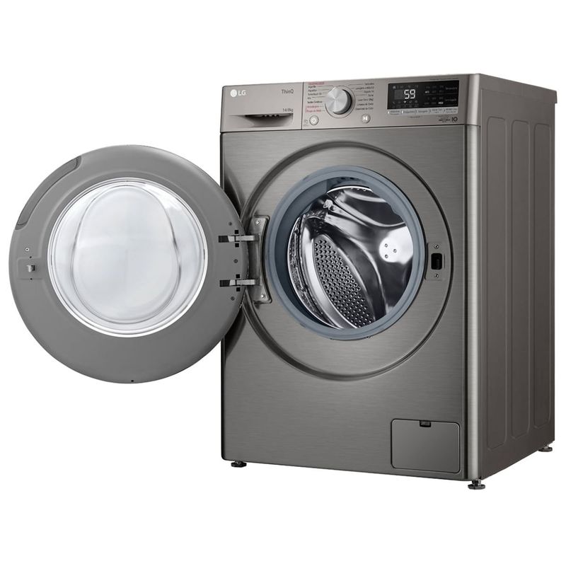 Lavadora-e-Secadora-LG-VC4-IA-14KG-Inox-Look-110V-CV5014PC4-Cook-Eletroraro--13-
