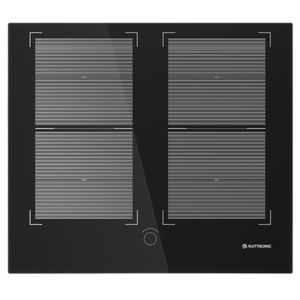 Cooktop de Inducação Elettromec 4Q 60cm Preto 220V CKI-4Q-60-CI-2KSA