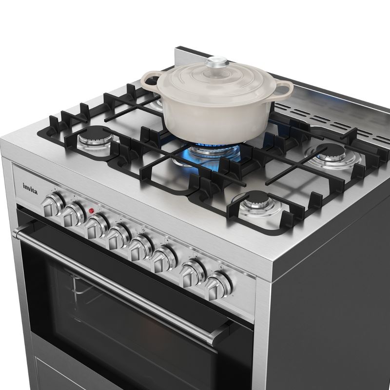 Fogao de Piso Invita 5Q 75cm Inox 220V I-FGE-5Q-75-XX-2GMA -5-.jpg